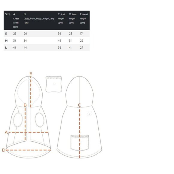 **HOST PICK** NWT K-WAY Horatio Waterproof Packable Dog Jacket Pink M - Picture 7 of 8